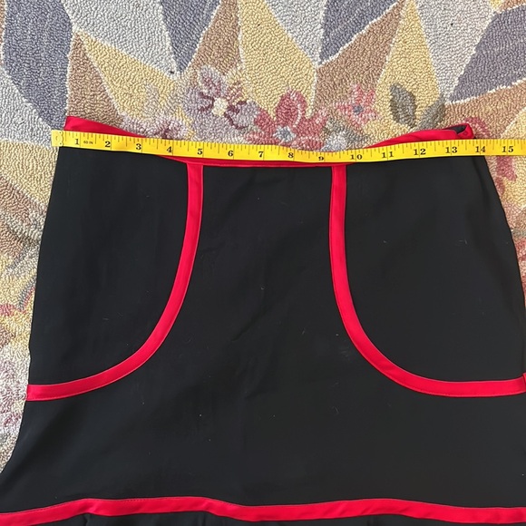 VINTAGE BETSEY JOHNSON MINI SKIRT S M 28” - Picture 3 of 6